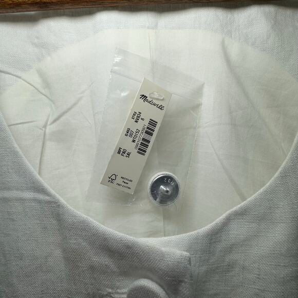 Madewell Scoopneck Cutaway Vest Size 8 NWT - Picture 6 of 8